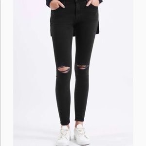 Topshop Leigh Moto Jean